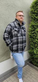 Preview: Fadenkäfer Papierschnittmuster Hemdjacke Flo Herren